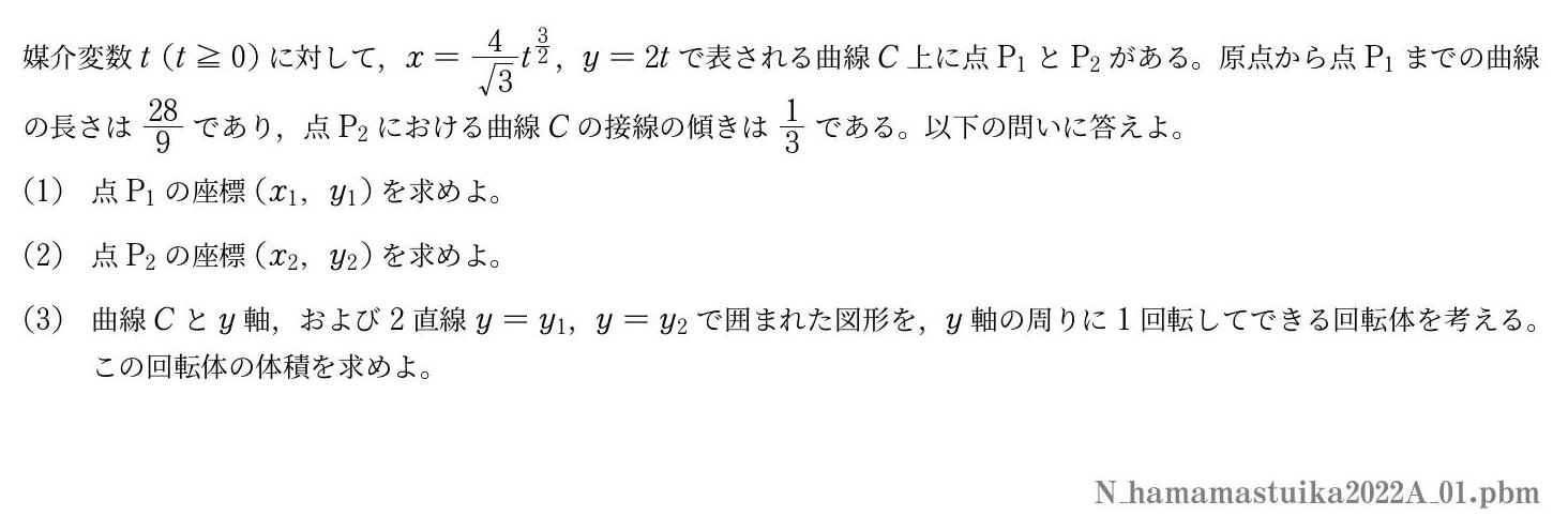 2022年度 第１問　