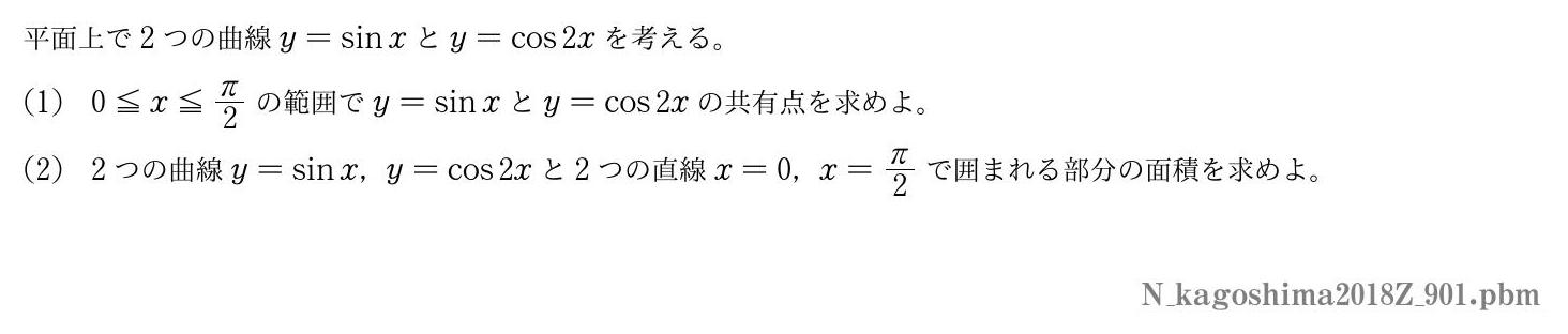 2018年度鹿児島大学 第９０１問　