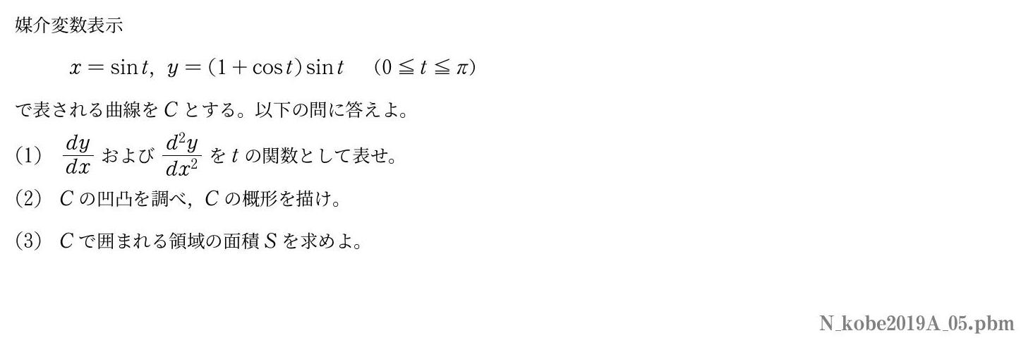 2019年度 第５問　