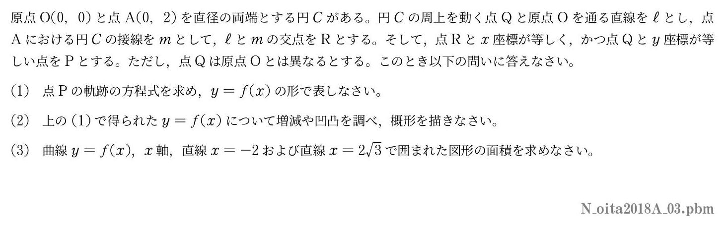 2018年度 第３問　